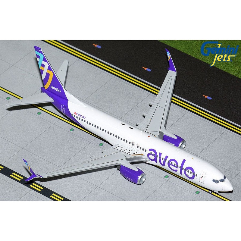 1/200 Avelo Airlines B737-800S N801XT