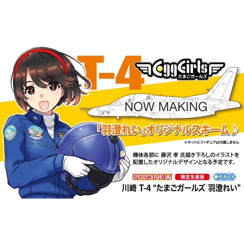 1/72 Kawasaki T-4 ‘Egg Girls Rei Hazumi’