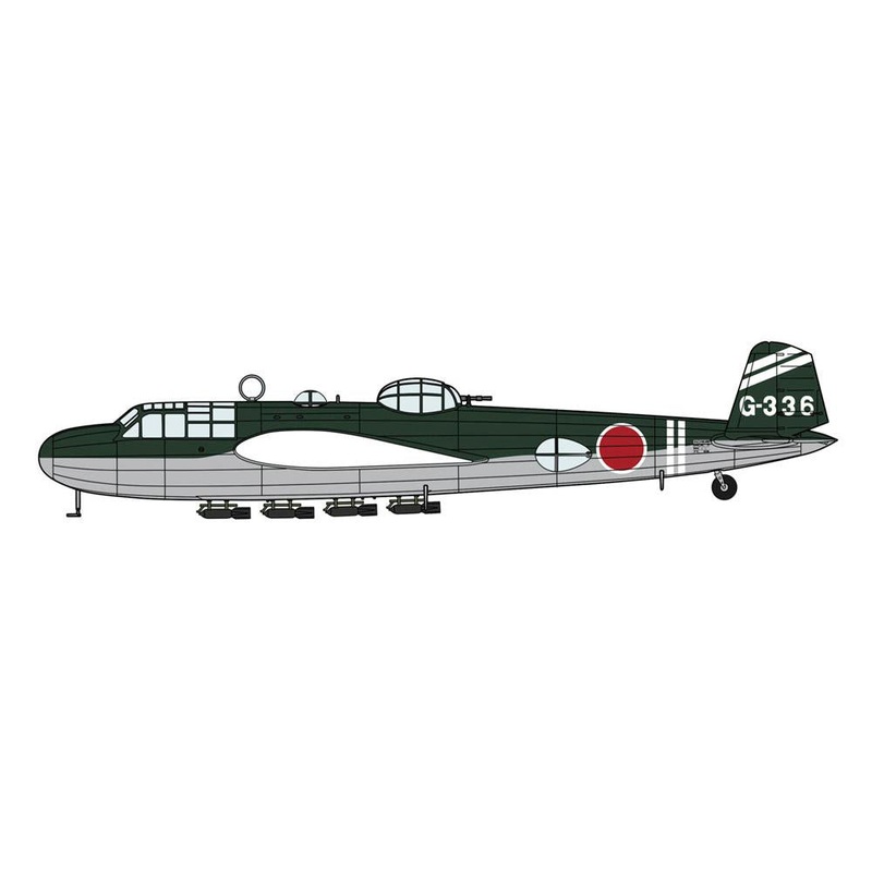 1/72  Mitsubishi G3M2/G3M3 Type 96 Attack Bomber (Nell) Model 22/23 ‘Genzan Flying Group’