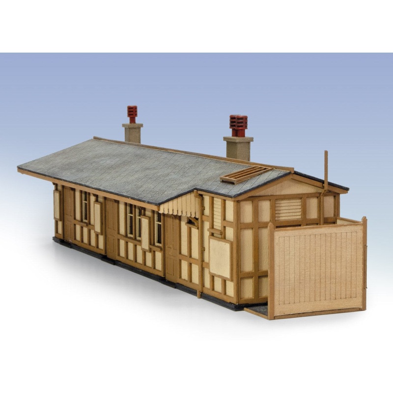 OO/HO GWR Wooden Station Building (Monkton Combe)