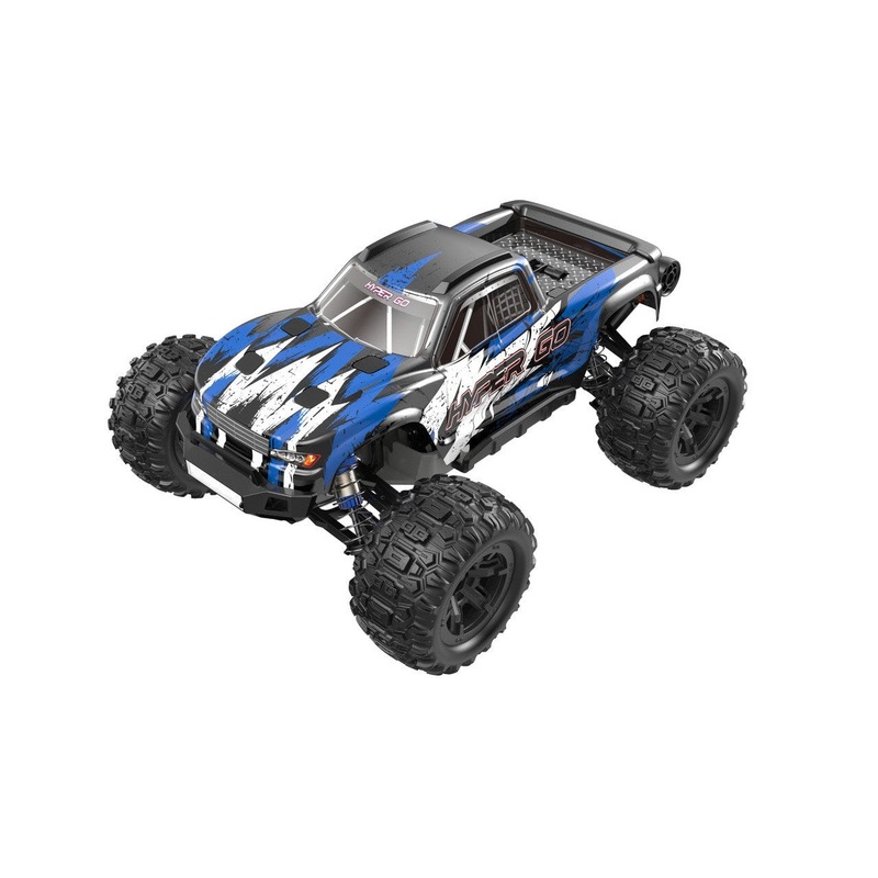 1/16 RTR Brushed RC Monster Truck with GPS – Blue