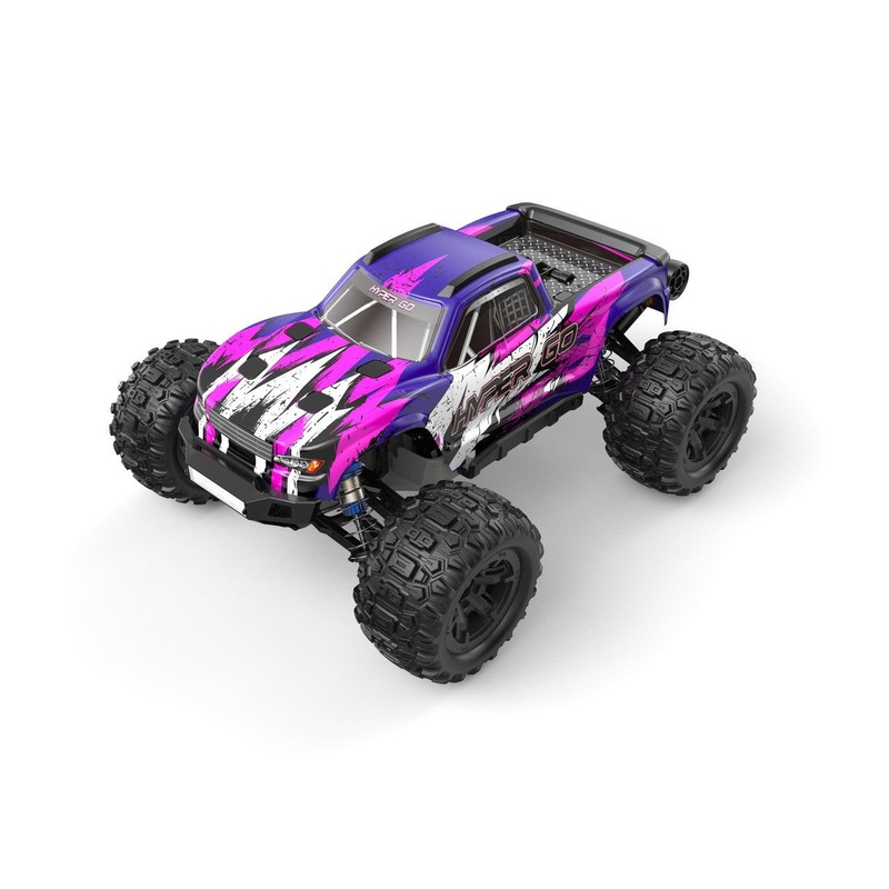 1/16 RTR Brushed RC Monster Truck with GPS – Purple
