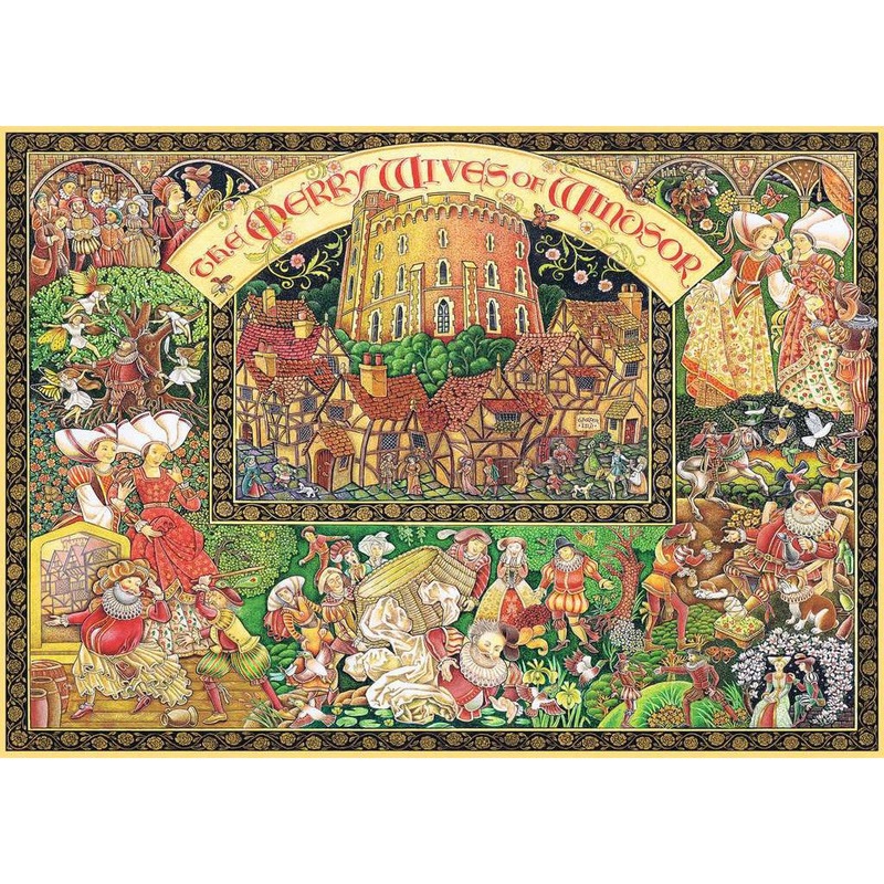 1000pc Windsor Wives Puzzle