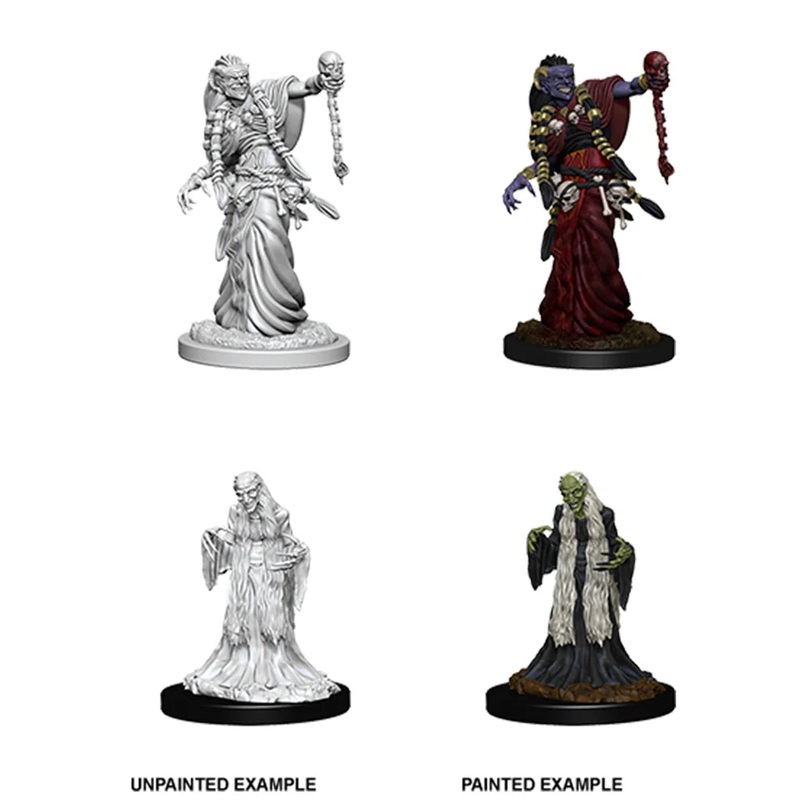 D&D Nolzur’s Marvelous Unpainted Miniatures: Green Hag & Night Hag
