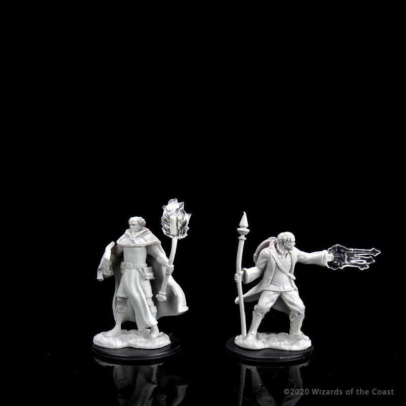 D&D Nolzurs Marvelous Unpainted Miniatures: Male Multiclass Cleric + Wizard