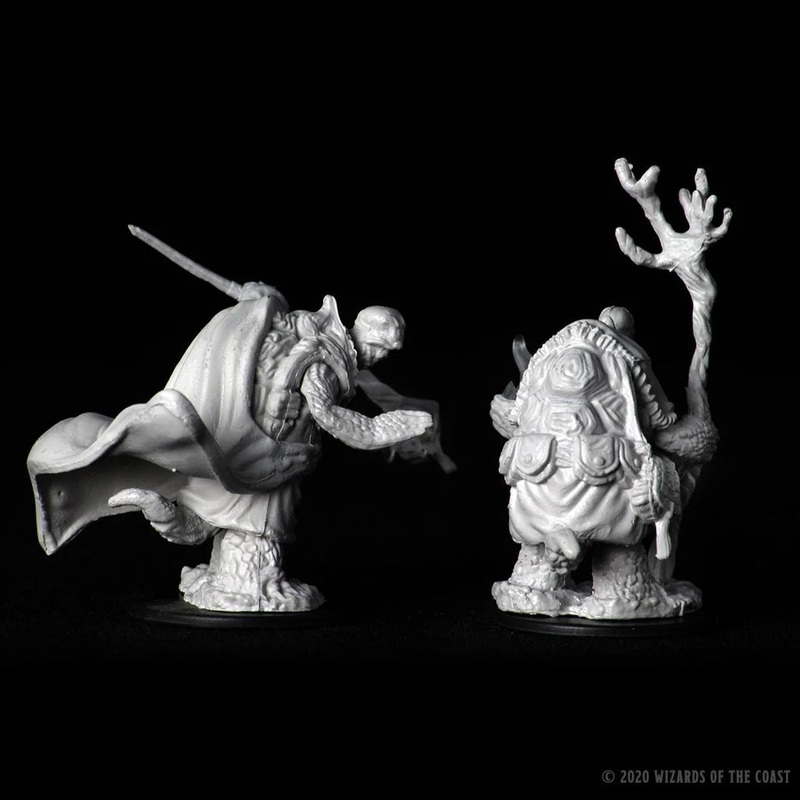 D&D Nolzurs Marvelous Unpainted Miniatures: Tortles Adventurers