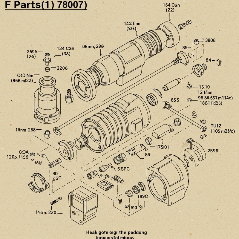 F Parts(1) For 78007