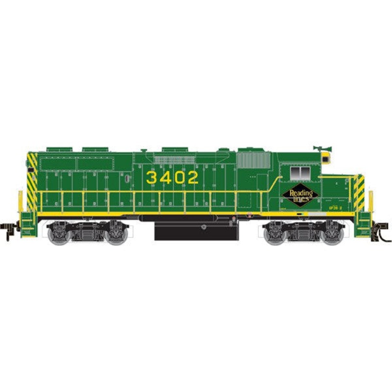 HO Tman GP392 Reading #3402