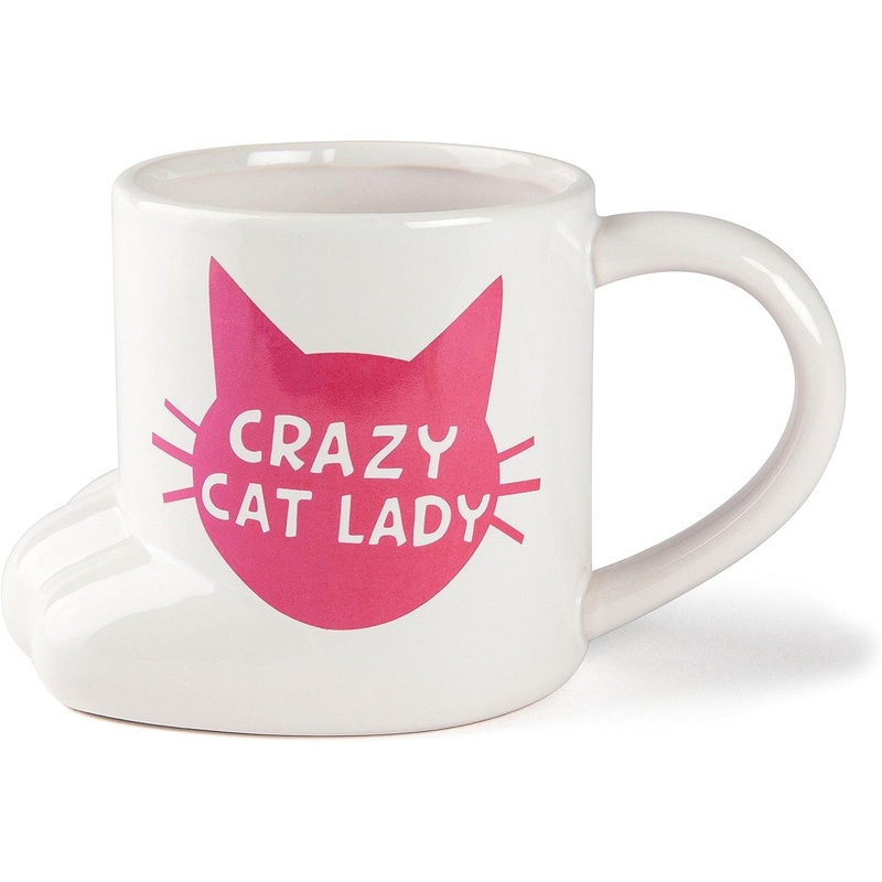 Oversized Crazy Cat Lady’s Paw Mug