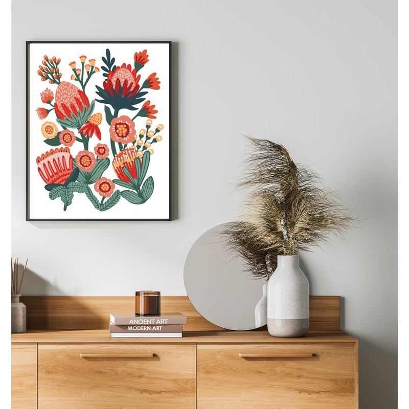 Premium Paint by Numbers Kit – Pattern Flower