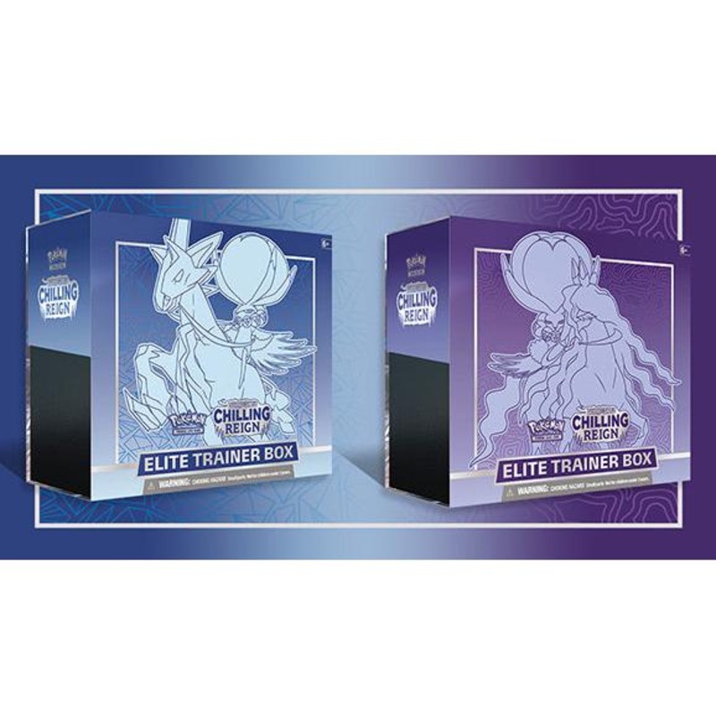 TCG Sword and Shield  Chilling Reign Booster