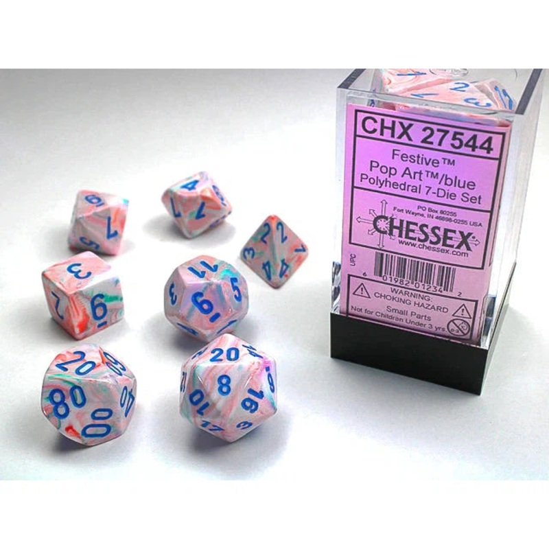 Vortex Pink/Gold 7-Die Set