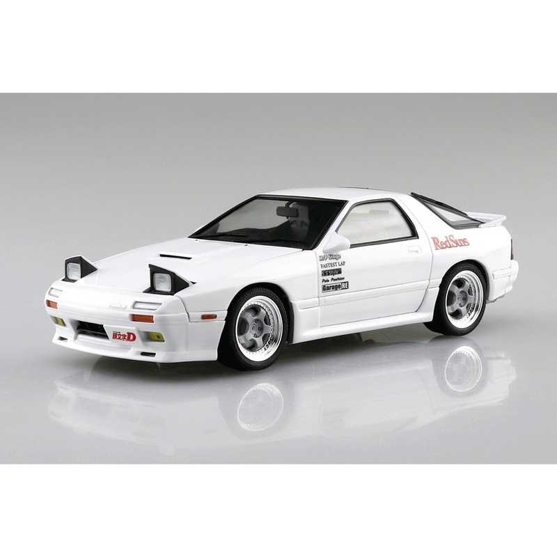 1/24 INITIAL-D TAKAHASHI RYOSUKE FC3S RX-7 (COMICS Vol.5 AKINA BATTLE Ver.)