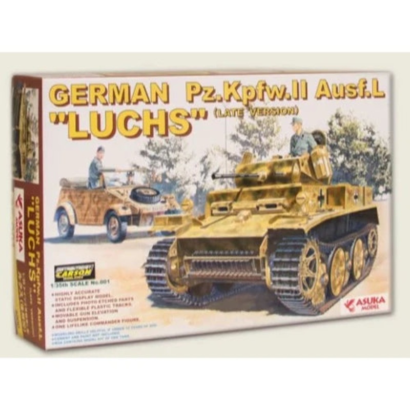 1/35 GERMAN Pz.Kpfw.II Ausf.L ‘LUCHS’ (Late Version)