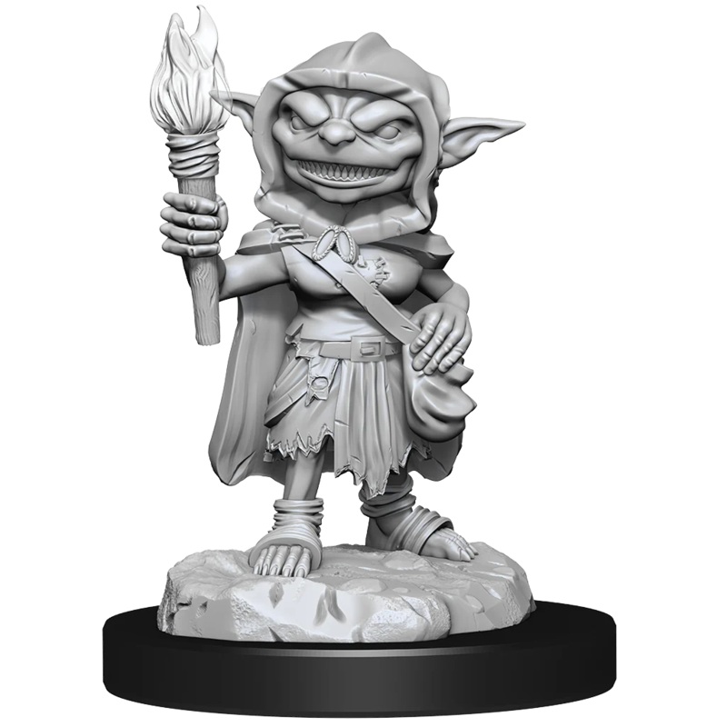 Pathfinder Deep Cuts Unpainted Miniatures  Female Goblin Rogue