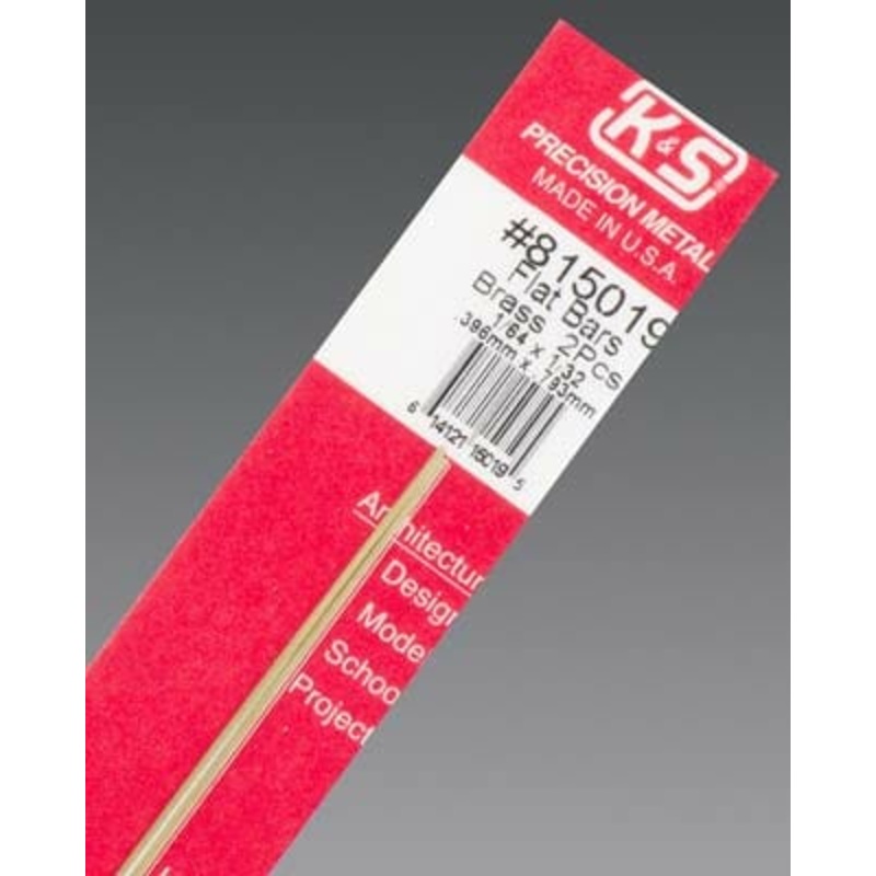 Use #815019 Brass Flat Bar 1/64 X1/32 X12 Inches F-1X-1 7pcs