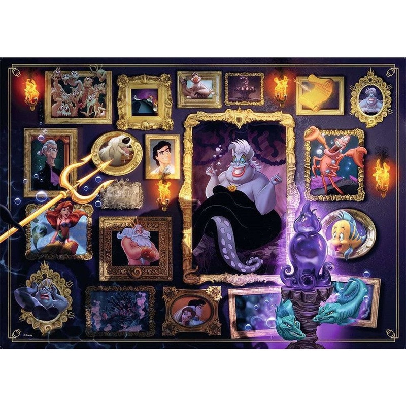 1000pc Villainous Ursula Puzzle