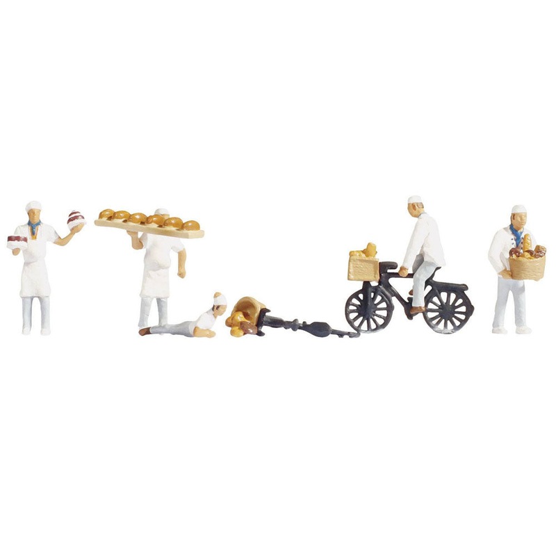 HO Bakers (5 Figures and Accessories)