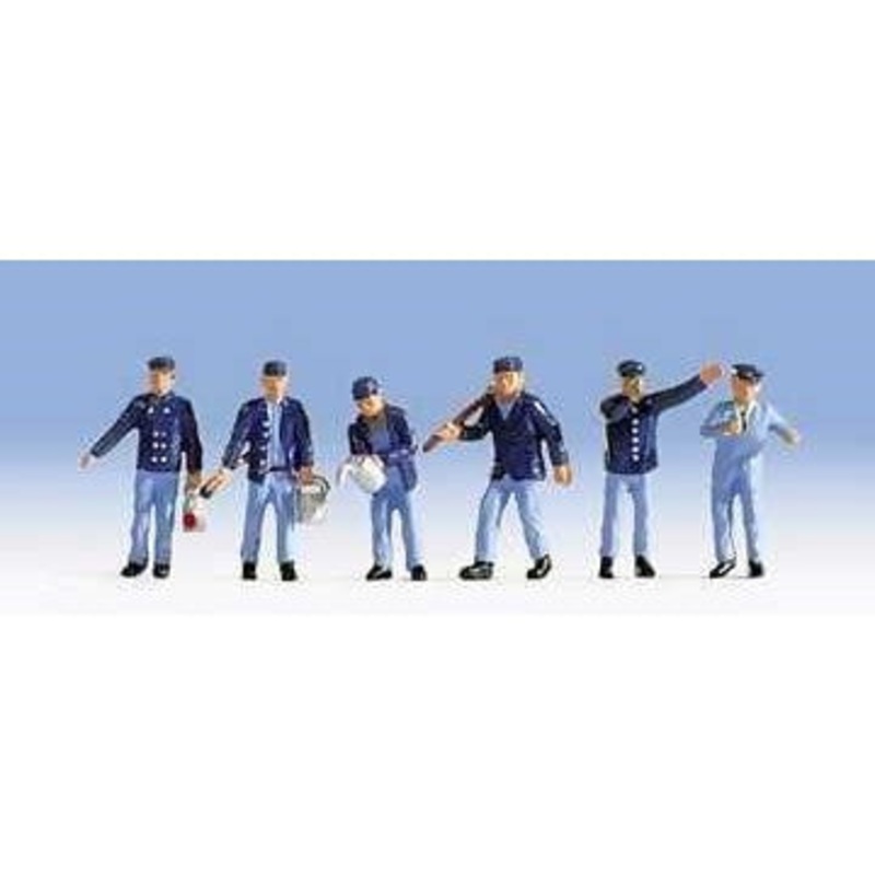 HO Engine Driver Steam Locomotive Epoch 3 (6 Figures)