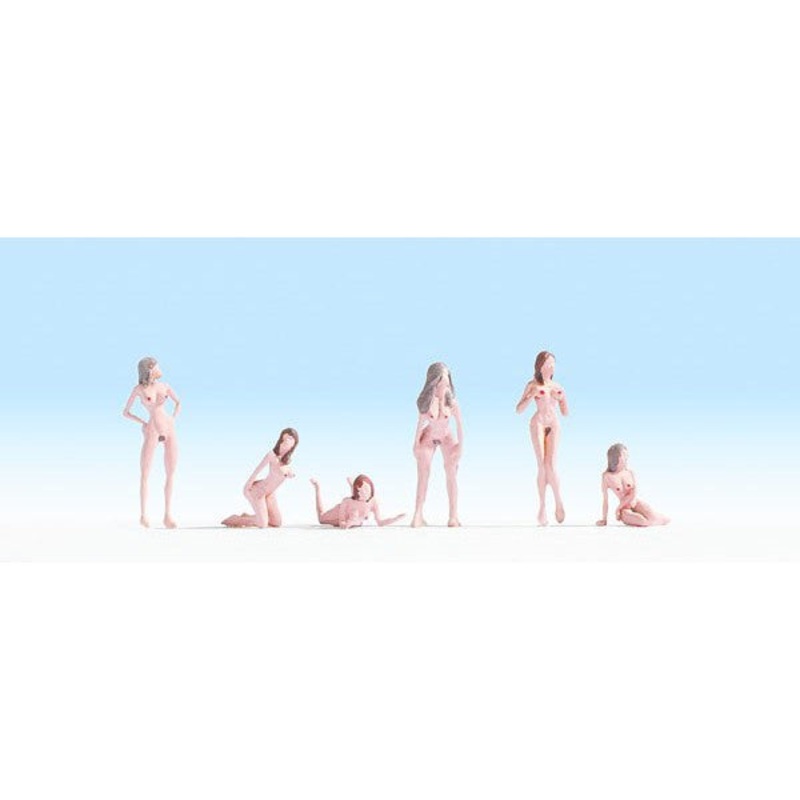 HO Nude Models (6 Females)