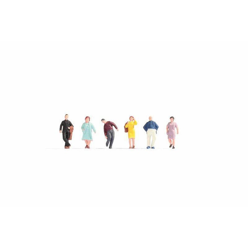 HO Passengers (6 Figures)