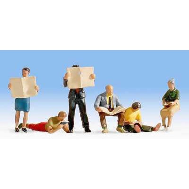 HO People Reading (6 Figures)