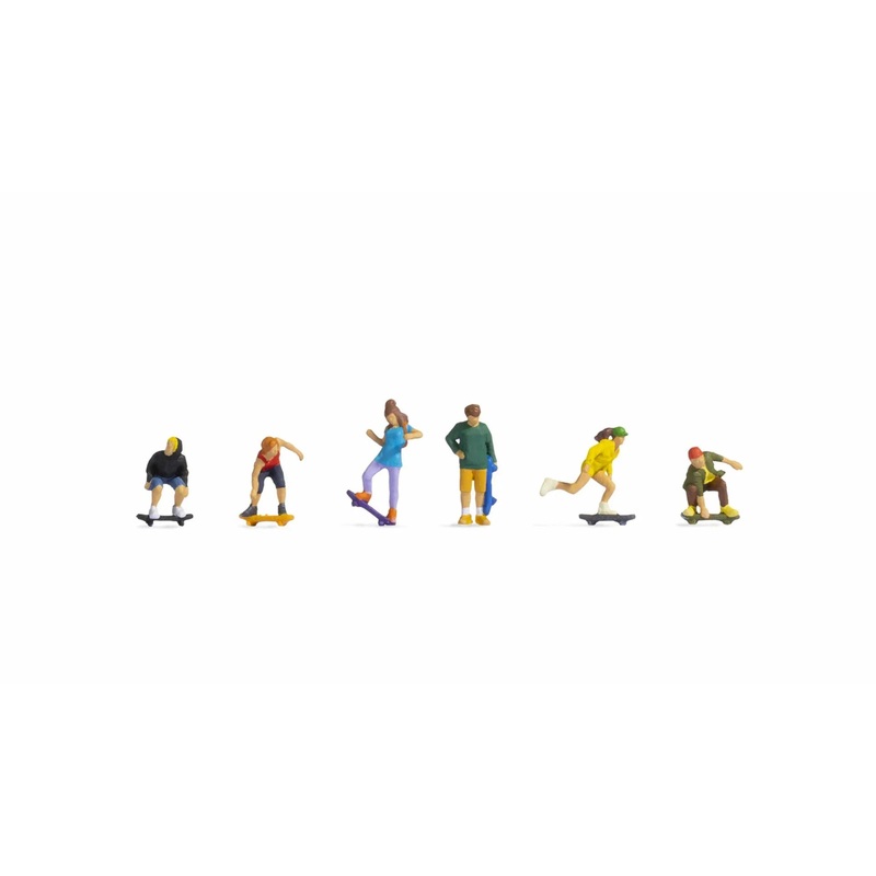 HO Skateboarders (6 Figures)