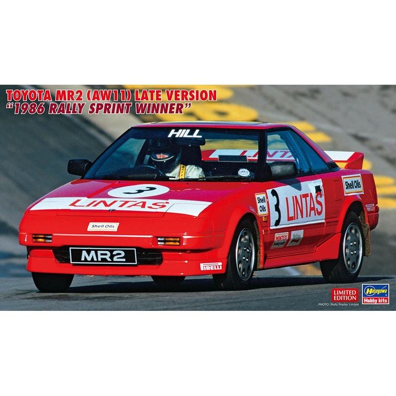 1/24 Toyota MR2 (AW11) Late Version ‘1986 Rally Sprint Winner’