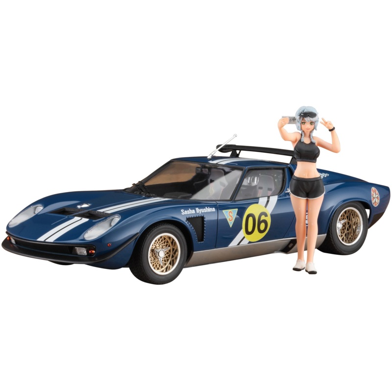 1/24 Wild Egg Girls Lamborghini Jota SVR ‘Sasha Ilyushina’ with Figure