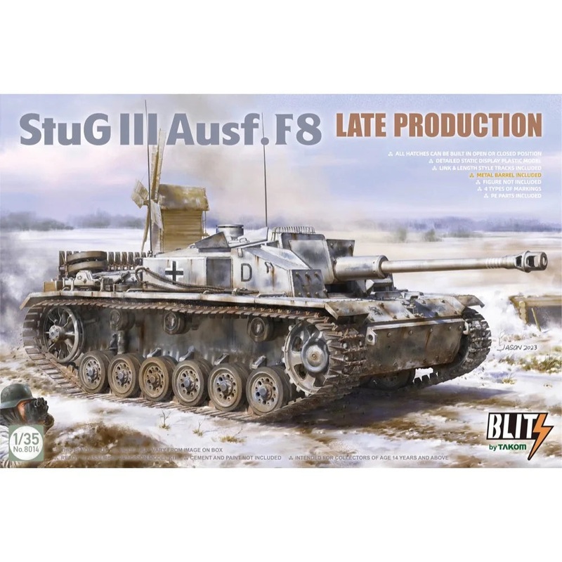 1/35 StuG III Ausf.F8 Late Prodution