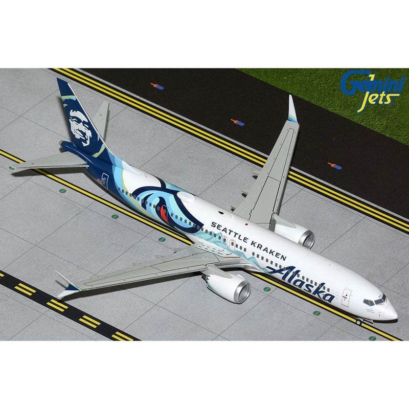 1/200 Alaska Airlines B737 MAX 9 “Seattle Kraken”