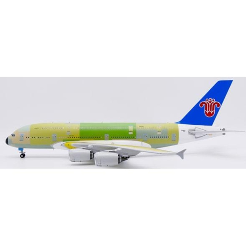 1/200 China Southern Airlines Airbus A380 “Bare Metal” Reg: F-WWSF with Stand