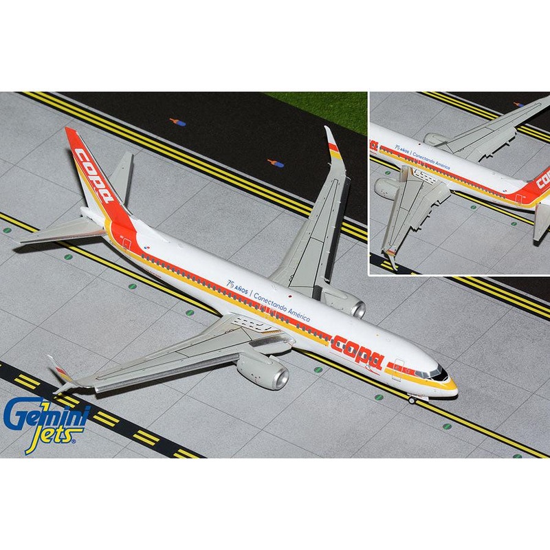 1/200 Copa Airlines B737-800S75th Anniversary Retro Livery with Flaps