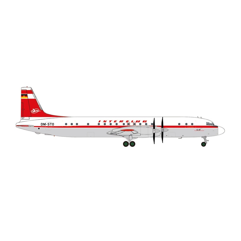 1/200 Interflug Ilyushin IL-18