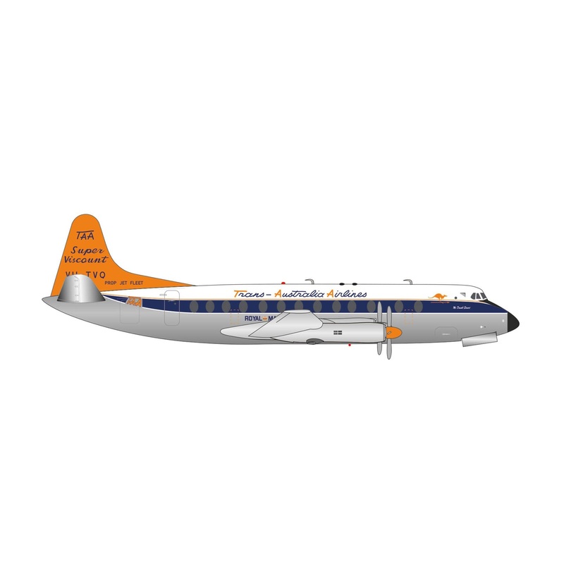 1/200 TAA Trans Australian Airlines Vickers Viscount 800