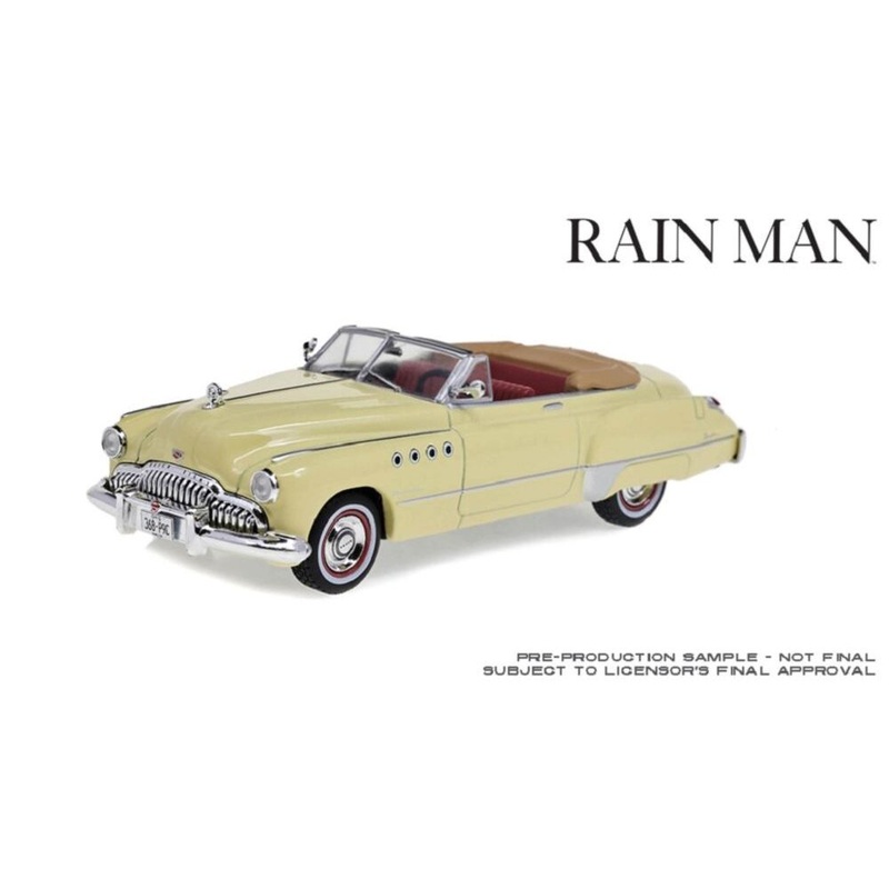 1/43 Rain Main (1988) Charlie Babbitt’s 1949 Buick Roadmaster Convertible Movie