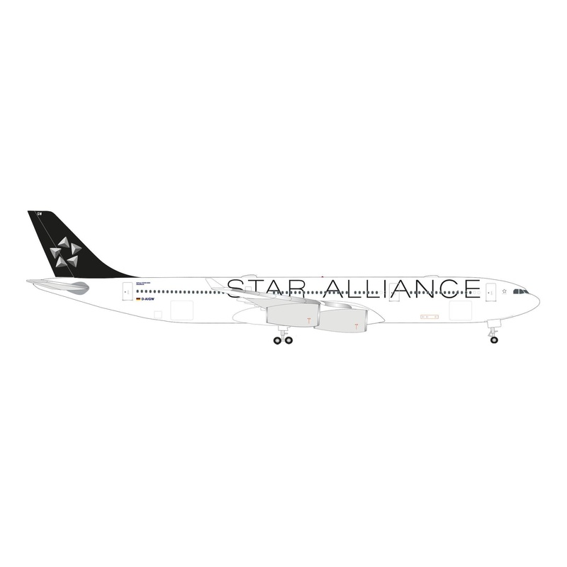1/500 Lufthansa Airbus A340-300 ‘Star Alliance’