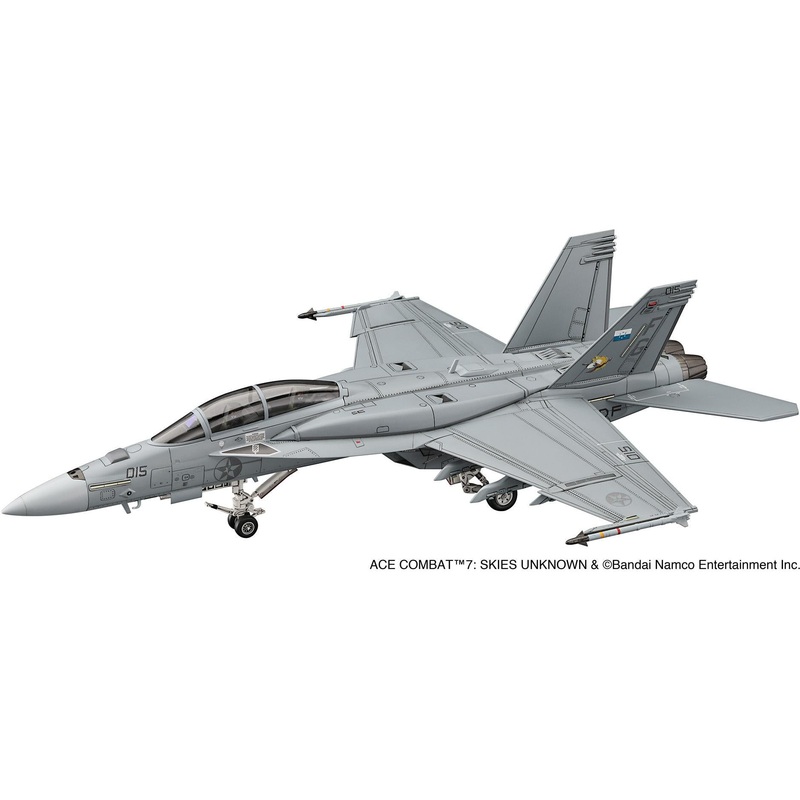 1/72 Ace Combat 7 Skies Unknown F/A-18F Super Hornet Block III with Conformal Tanks