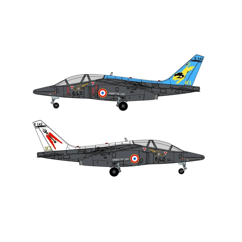 1/72 French Air Force Alpha Jet E ETO 01.008 ‘Saintonge’ BA120 Cazaux