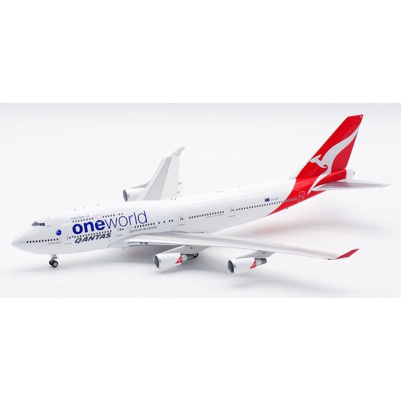 1/200 Qantas Boeing 747-400ER VH-OEF  ‘Oneworld’