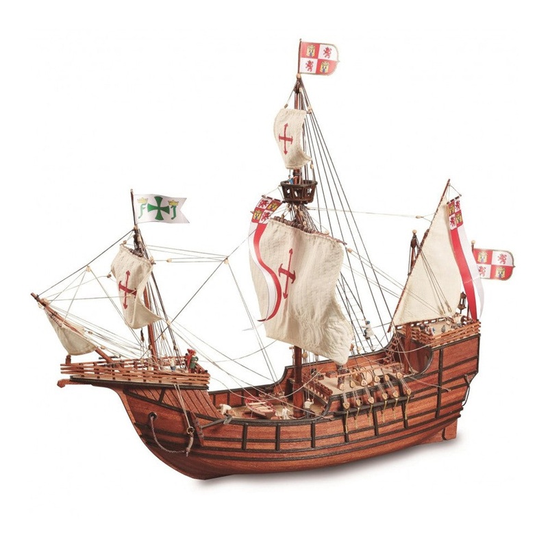 1/65 Santa Maria Caravel Wooden Ship Model