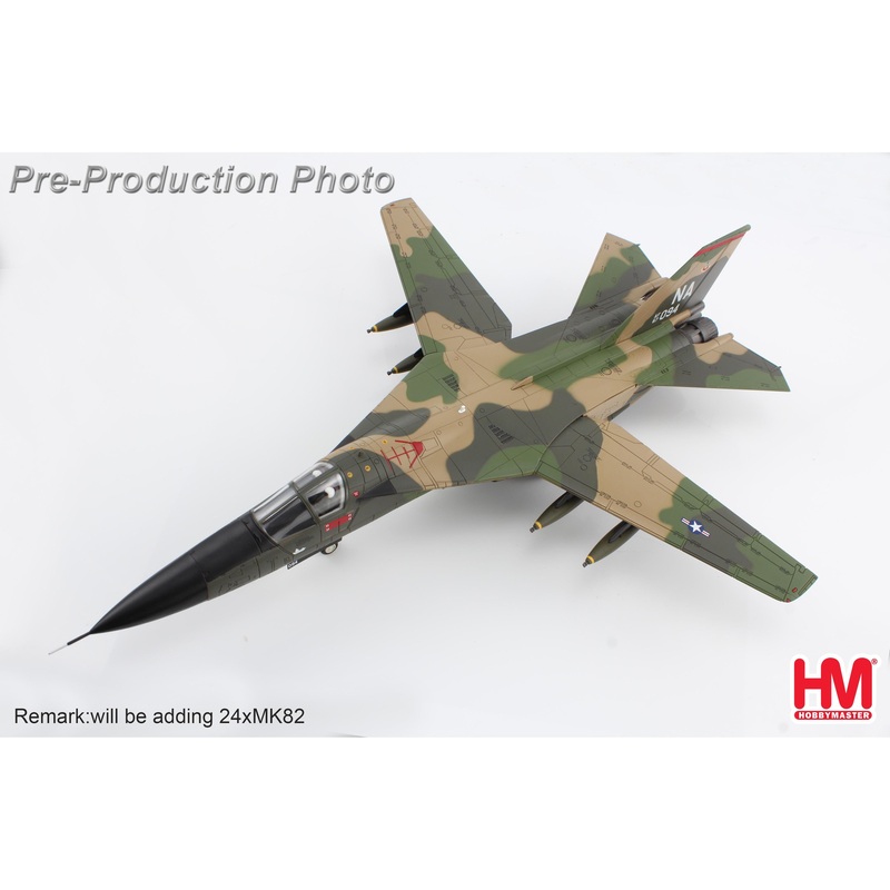 1/72 F-111A ‘Gunboat Killer’ 430th TFS 347th TFW Korat RTAFB 1975 (with 4 x Mk.84 24 x Mk.82)
