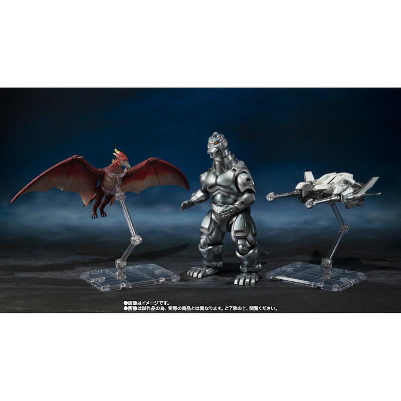 S.H.Monsterarts Mechagodzilla & Garuda & Fire Rodan Makuhari Decisive Battle Ver.