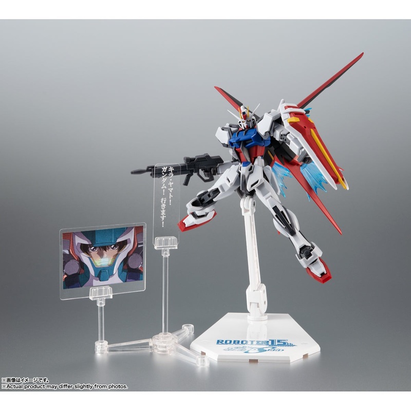 The Robot Spirits  GATX 105+AQM/EX01Aile Strike Gundam Ver.A.N.I.M.E. 15th Anniversary