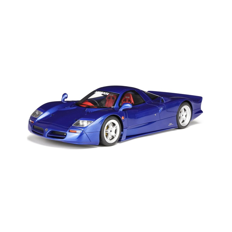 1/18 1997 Brilliant Blue R390 Nissan GT1 Road Car Resin