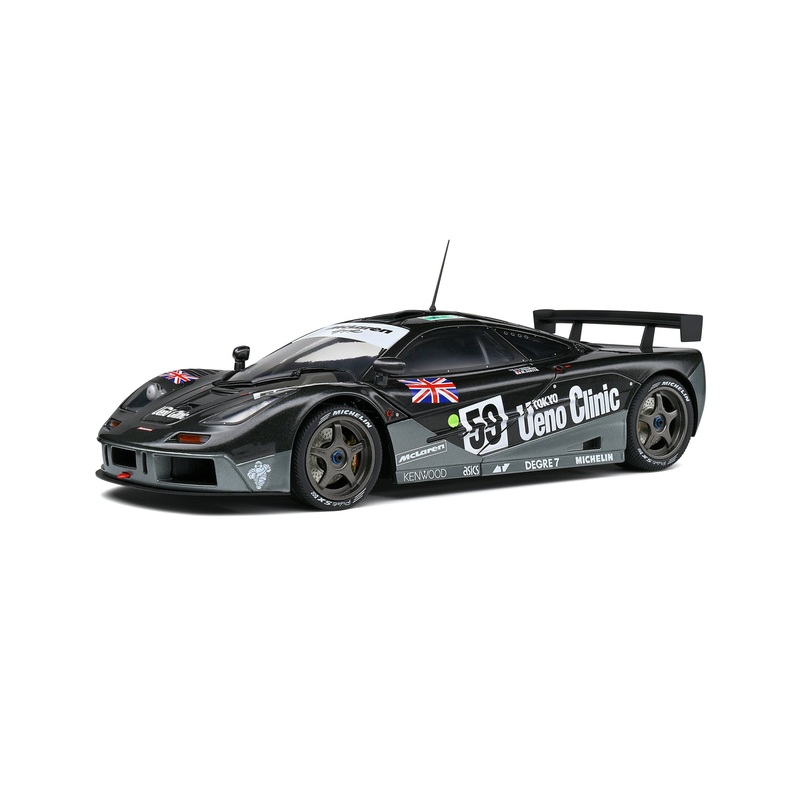 1/18 McLaren F1 GT-R Short Tail Black 24H Le Mans 1995
