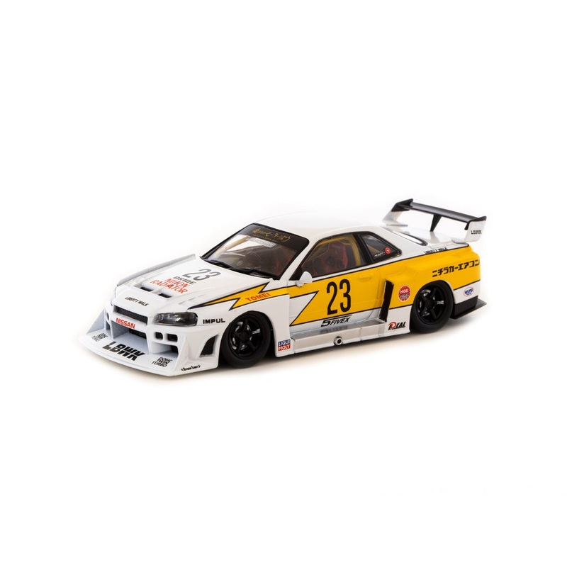 1/43 LB-ER34 Super Silhouette Skyline – White