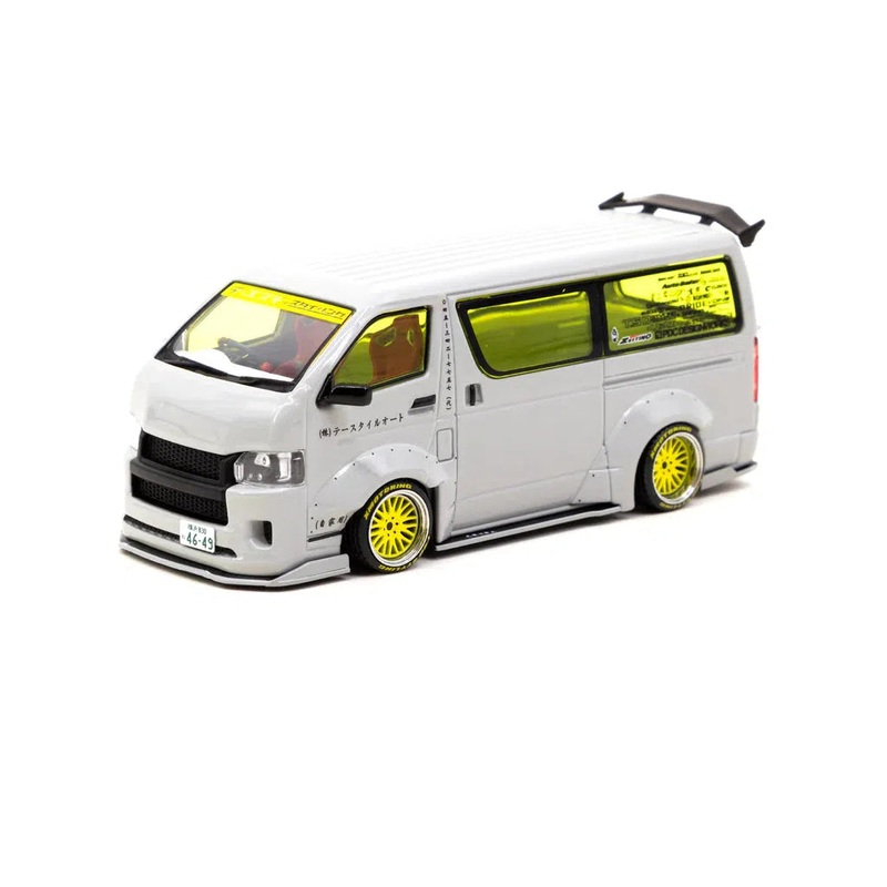 1/43 Toyota Hiace Widebody – Grey – Brand New Tooling