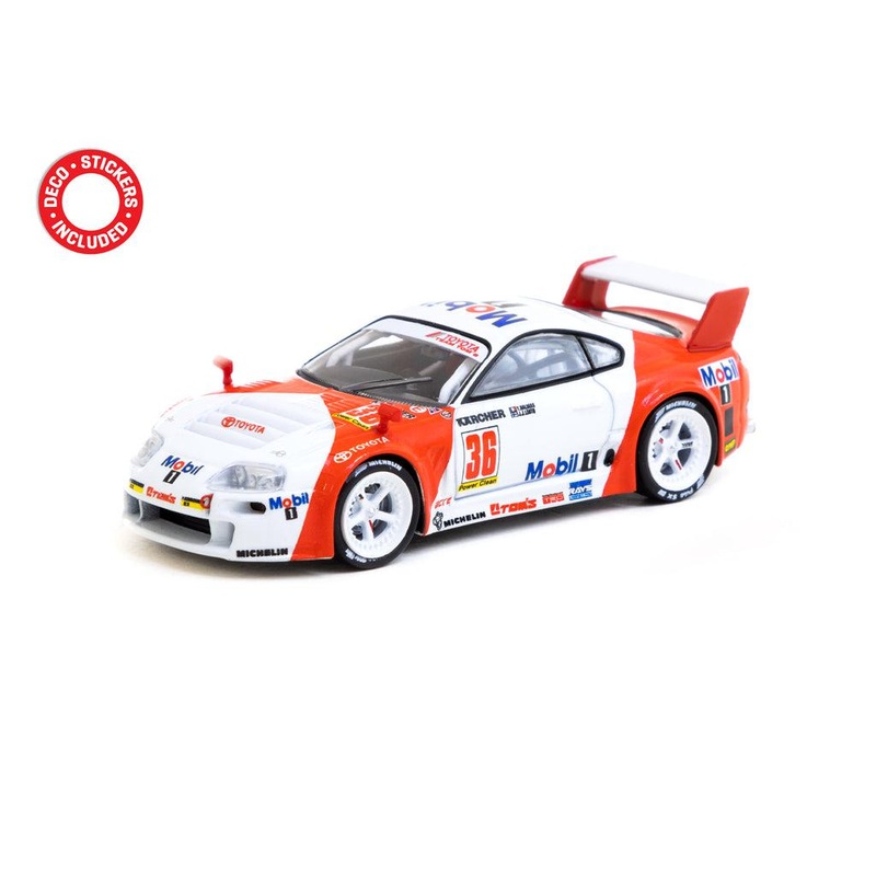 1/64 JJ Lehto Y Dalmas Toyota Supra GT BPR Zhuhai 1995 Decals Included