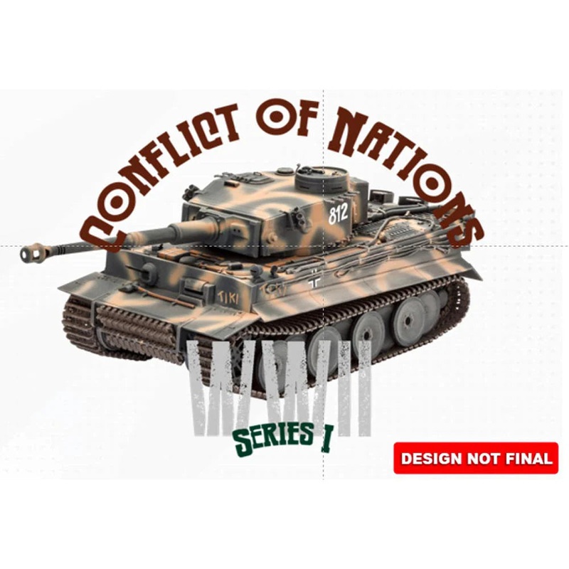 1/72 Conflict of Nations WWII “Tiger 1 vs. T34/85” (2 Models with Book)